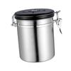 ABOOFAN Stainless Steel Sealing Tank for Coffee Beans Tea Sealed Cans Storage Containers Airtight view 1