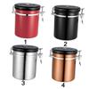 ABOOFAN Stainless Steel Sealing Tank for Coffee Beans Tea Sealed Cans Storage Containers Airtight view 2