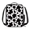 KUIFORTI Kids Lunch Box Insulated Lunch Bag for Boys School Bag for School Lunch Bag Cow Print Lunch Box Lunchbox Portable Lunch Boxes Kids Lunch Bag Cooler Bag view 1