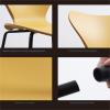 ALLC Dining Chairs Backrest Dining Chair Modern Kitchen Chair Living Room Leisure Chair Coffee Chair Balcony Chair for Home Kitchen and Cafe Bar (Color : B) view 4