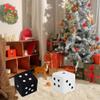 Cocoarm Dice Chair, Foot Rest Stool Dice Stool Cube Mushroom Foot Stool Creative Stool for Living Room Bedroom Office, Removable and Washable (11.4x11.4x9.8 inches) view 2