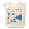 Christian Canvas Tote Bag for Women - Aesthetic Bible Verse Bag - Religious Inspirational Gifts - Book Shopping Reusable Grocery Beach Shoulder Bag /A56 view 1