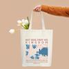 Christian Canvas Tote Bag for Women - Aesthetic Bible Verse Bag - Religious Inspirational Gifts - Book Shopping Reusable Grocery Beach Shoulder Bag /A56 view 3