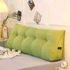 MOUNW Triangular Headboard Pillows Adult Wedge Backrest,for Sitting Up in Bed Reading Pillow Large Bolster Day Bed Dorm Pillows with Removable Linen Cover view 1