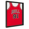 CCDCC 16x20 Large Shadow Box Picture Frame with Soft Linen Back, Black Wooden Youth Kids Jersey Frame Display Case with Tempered Glass Cover for Wall Display view 1
