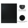 CCDCC 16x20 Large Shadow Box Picture Frame with Soft Linen Back, Black Wooden Youth Kids Jersey Frame Display Case with Tempered Glass Cover for Wall Display view 4