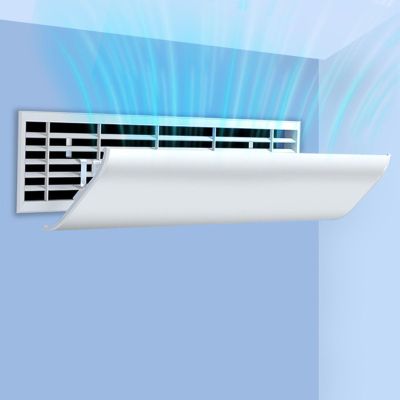 Adjustable Central Air Conditioning Wind Deflector Baffle, Home Office Air Conditioner Deflector Anti Direct Blowing Air Conditioner Shield, Ac Wind Deflector Shunt, for The Elderly/Pregnant Women