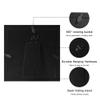 CCDCC 5x5 Small Shadow Box Picture Frame Display Case with Soft Linen Back, Black Wooden Memory Shadow Box Frame with Tempered Glass Cover for Wall or Tabletop Display view 4