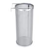 HOHXFYP Beer Dry Filter, 300 Microns Mesh Stainless Steel Hop Strainercartridge, Hangable Homebrew Hops Beer & Tea Kettle Brew Filter Brewing Filter (5.9 x 13.7inSilver) view 1