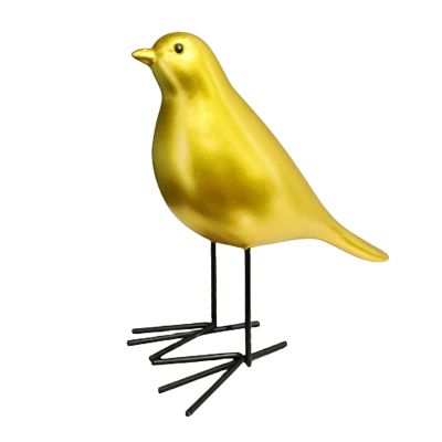 Resin Bird Statue, Farmhouse Bird Decor, Birds Animal Figurines, Simple Modern Bird Sculpture, Birds Figurines Home Decorations Accessories, for Home Office Shelf Living Room Bedroom Decor ( Color : G