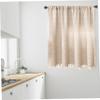 KUYYFDS Farmhouse Kitchen Curtains 90 * 60cm Short Curtains Rod Pocket Country Kitchen Curtains Semi-Transparent Tier Curtains Kitchen Valances for Windows Decor view 3