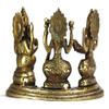 ASHIRWAD Brass Laksmi Ganesh Saraswati Statue Idol Murti (LGS-05) view 2