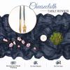 16 Pack Navy Blue Cheesecloth Table Runner, 10Ft Boho Gauze Table Runner 21x120 Inch Rustic Romantic Long Runner for Wedding Party Bridal Shower Thanksgiving Christmas Decoration view 3