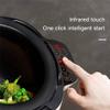 Intelligent Automatic Cooking Machine, 2000W Commercial Food Processor, 360 Rotating and 3D All-Round Heating, Three-Level Pot Adjustment, for Stir Frying, Stewing, Cooking, and Soup Making view 3