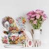 ARTopet DIY Diamond Desktop Ornament Special Shaped Crystal Mother's Day Flower Gnome PVC Diamond Art Painting Tabletop Ornaments Single Sided Diamond Home Decor view 2
