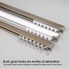 Track curtains ceiling mount,Basement ceiling coveringCafe curtain rodScope of application: Suitable for living rooms,bathrooms,bedrooms,ceilings,bay windows ( Color : White top , Size : 2.9m/9.5ft/ view 4