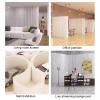 JCWGLY Room Dividers Folding Telescopic Room Divider Privacy Screen Partition, Indoor Living Room Bedroom Divider Screen, Thickened(3x1.8m/9.84x5.9ft) view 3