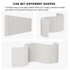 JCWGLY Room Dividers Folding Telescopic Room Divider Privacy Screen Partition, Indoor Living Room Bedroom Divider Screen, Thickened(3x1.8m/9.84x5.9ft) view 4