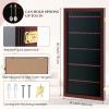 Silipull 60 Spoon Display Case Wall Mount, Cherry Finish, 60 Souvenir Spoon view 2