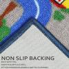 Kids Carpet Playmat Rug 6'6''x9'8'', Kids Rugs for Bedroom, Non-Slip Town City Road Map Car Rugs for Kids Toy Cars, Track Carpet Play Rug for Playroom Classroom Decor (Blue) view 3