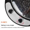Inclined Food Baking Machine, 800g Food Roasting Machine Large Capacity, Temperature Range 0-240,Suitable Household Baking Cereals, Coffee, Spices, Raw Beans, Melon Seed, Sesame view 4