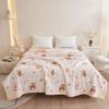 Cotton Quilt Set Throw Queen King Size Twin 1 Pieces Bedspread 200*230/180*220cm Ultra Soft Matelasse Coverlet Oversized Lightweight Quilted Bedding Set For All Season,Machine Washable ( Color : L , S view 1