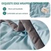 Cotton Quilt Set Throw Queen King Size Twin 1 Pieces Bedspread 200*230/180*220cm Ultra Soft Matelasse Coverlet Oversized Lightweight Quilted Bedding Set For All Season,Machine Washable ( Color : L , S view 3