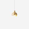 TONFON OJRGG Minimalist Style Chandelier Indoor All-Copper E27 Pendant Light Black/Gold Finish Design Ceiling Light Fixture for Kitchen Island Living Room Bedroom Bedside Dining Room Hallway(Gold) view 1