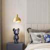 TONFON OJRGG Minimalist Style Chandelier Indoor All-Copper E27 Pendant Light Black/Gold Finish Design Ceiling Light Fixture for Kitchen Island Living Room Bedroom Bedside Dining Room Hallway(Gold) view 2