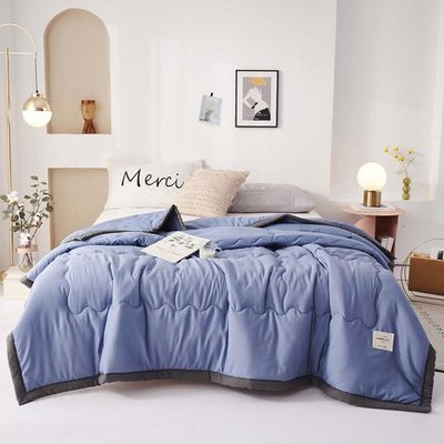 Cotton Quilt Set Throw Queen King Size Twin 1 Pieces Bedspread 200*230/180*220cm Ultra Soft Matelasse Coverlet Oversized Lightweight Quilted Bedding Set For All Season,Machine Washable ( Color : D , S