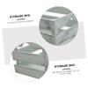 Outanaya 1pcs Solid Wood Multi-purpose Storage Basket Small Rectangular Container for Organizing Toys Sundries and Cosmetics Aged view 4