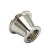 NETFEN Fitting, KF-16/25/40/50 Vacuum Tri Clamp Reduer SUS304 Stainless Sanitary Pipe Fitting Beer Brewing Silver (Color : Reducing, Size : KF40 to KF50) view 2