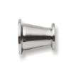 NETFEN Fitting, KF-16/25/40/50 Vacuum Tri Clamp Reduer SUS304 Stainless Sanitary Pipe Fitting Beer Brewing Silver (Color : Reducing, Size : KF40 to KF50) view 3