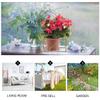 LIOOBO Heart Shaped Metal Basket - Valentine's Day Decor Iron Flower Pot for Romantic Wedding, Floral Arrangement Planter, Anniversary Basket & Home Wall Decor, Golden view 2