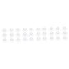 drawer handles and knobs, 6pcs Paste Crystal Crystal Cabinet Knobs Glass Knobs Glass Door Knob Glass Vanity Ball Shaped Cabinet Home Cabinet Knobs ( Color : Transparentx5pcs , Size : 5X2.8X2.1CMx5pcs view 1
