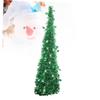 Cabilock DIY Christmas Ornament Pet Plastic 120cm Foldable Telescopic Tree for Home Decor view 2