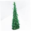 Cabilock DIY Christmas Ornament Pet Plastic 120cm Foldable Telescopic Tree for Home Decor view 4