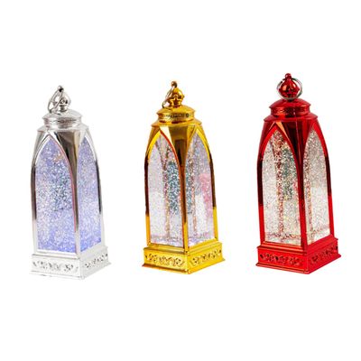 Cabilock 3pcs Christmas Lanterns Colorful Night Lights for Decorative Portable Christmas Decorations for Living Room Decorations