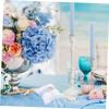 Alipis 1 Pc Blue Lace Ring Pillow Wedding Ring Pillow for Ceremony Graceful Engagement Accessory view 2