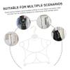 Ciieeo 10pcs Boy Girl Clothes Hangers Non- Boy Girl Clothing Hangers for Closet Organization Smooth Finish for and Skirts Space-Saving Design view 4