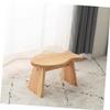 Alipis Mini Stool for Living Room Wooden Footstool Step Stool for Boys and Girls view 3