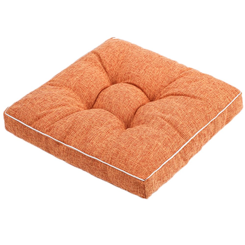 JACOJE Chair Cushion, 1/2/4/6 Pack Chair Cushions for Dining Chairs, Square, Circle 40/45/50cm16/18/20inChair Pads and Mat for Indoor Kitchen Seat and Desk(@11,Square1pc(40x40cm/16x16in))