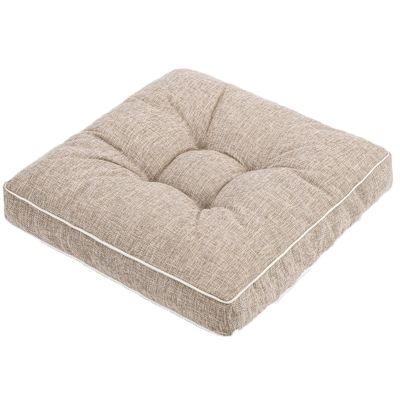 JACOJE Chair Cushion, 1/2/4/6 Pack Chair Cushions for Dining Chairs, Square, Circle 40/45/50cm16/18/20inChair Pads and Mat for Indoor Kitchen Seat and Desk(@3,Square1pc(45x45cm/18x18in))