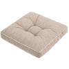 JACOJE Chair Cushion, 1/2/4/6 Pack Chair Cushions for Dining Chairs, Square, Circle 40/45/50cm16/18/20inChair Pads and Mat for Indoor Kitchen Seat and Desk(@3,Square1pc(45x45cm/18x18in)) view 1