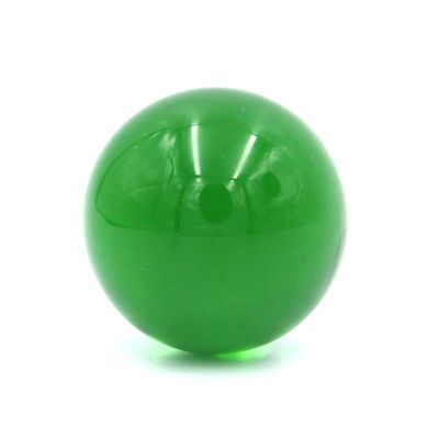Bxzpzplj Crystal Ball 40mm Quartz Crystal Ball Sphere Glass Paperweight Fengshui Crafts Home Wedding Party Decor Ornaments Lens Photography Props Decorative Ball (Color : Green)