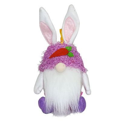 Cabilock 1pc Easter Bunny Gnome Candy Jar Adornment Cute Decor for for Easter Parties and Celebrations for Family and Friends