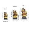 Outdoor Garden Water Fountain Floor-Standing Water Fountain, Unique Gourd Fountain, Relaxation Fountain for Indoor Office Contemporary Water Feature (Size : Small-A) view 2