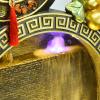 Outdoor Garden Water Fountain Floor-Standing Water Fountain, Unique Gourd Fountain, Relaxation Fountain for Indoor Office Contemporary Water Feature (Size : Small-A) view 4