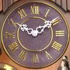 JOMRTS Cuckoo Clock - Battery Operated - Handcrafted Wood Cuckoo Clock W/Adjustable Volume,Night Sensor, Real Wood view 3