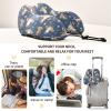 UMIRIKO Travel Pillow Cute Cows Flower Neck Pillow for Travel Car Seelping Bed, Memory Foam U-Shaped Neck Support Pillow 202a7332, 10.5x9.5x6in view 4